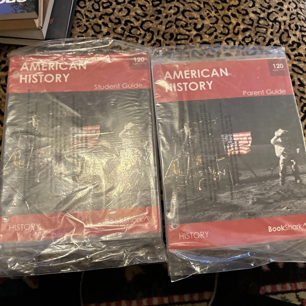 Bookshark American History Parent Guide / Student Guide Ages 14-16 New Loose